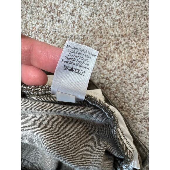 COLDWATER CREEK Woman's Jeans/Pants SIZE 16, Olive Green Denim; Straight leg - Picture 9 of 9